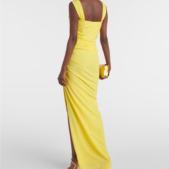 Staud Maxi Storm Gown in yellow size XL - Picture 3 of 9